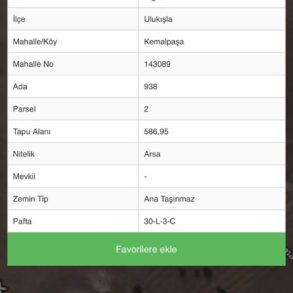 ULUKIŞLA SATILIK ARSA YATIRIMLIK 2 ADET